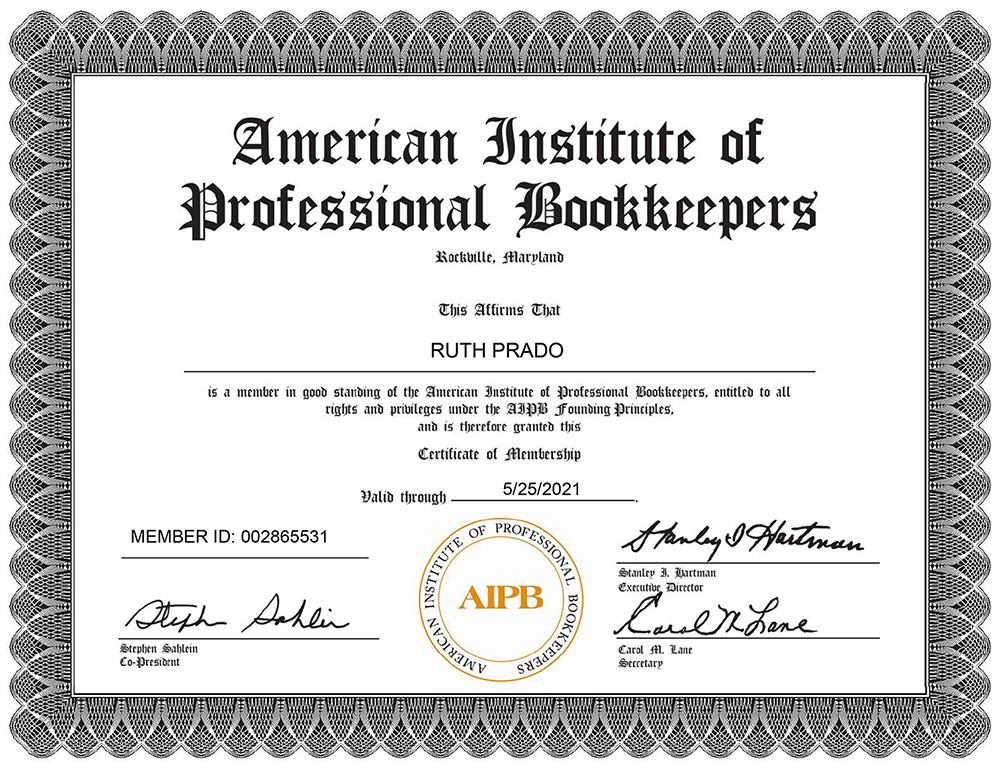 AIBP-Certificate